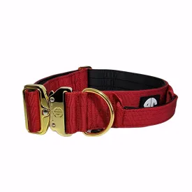 2" Luxury Collar - Royal Red