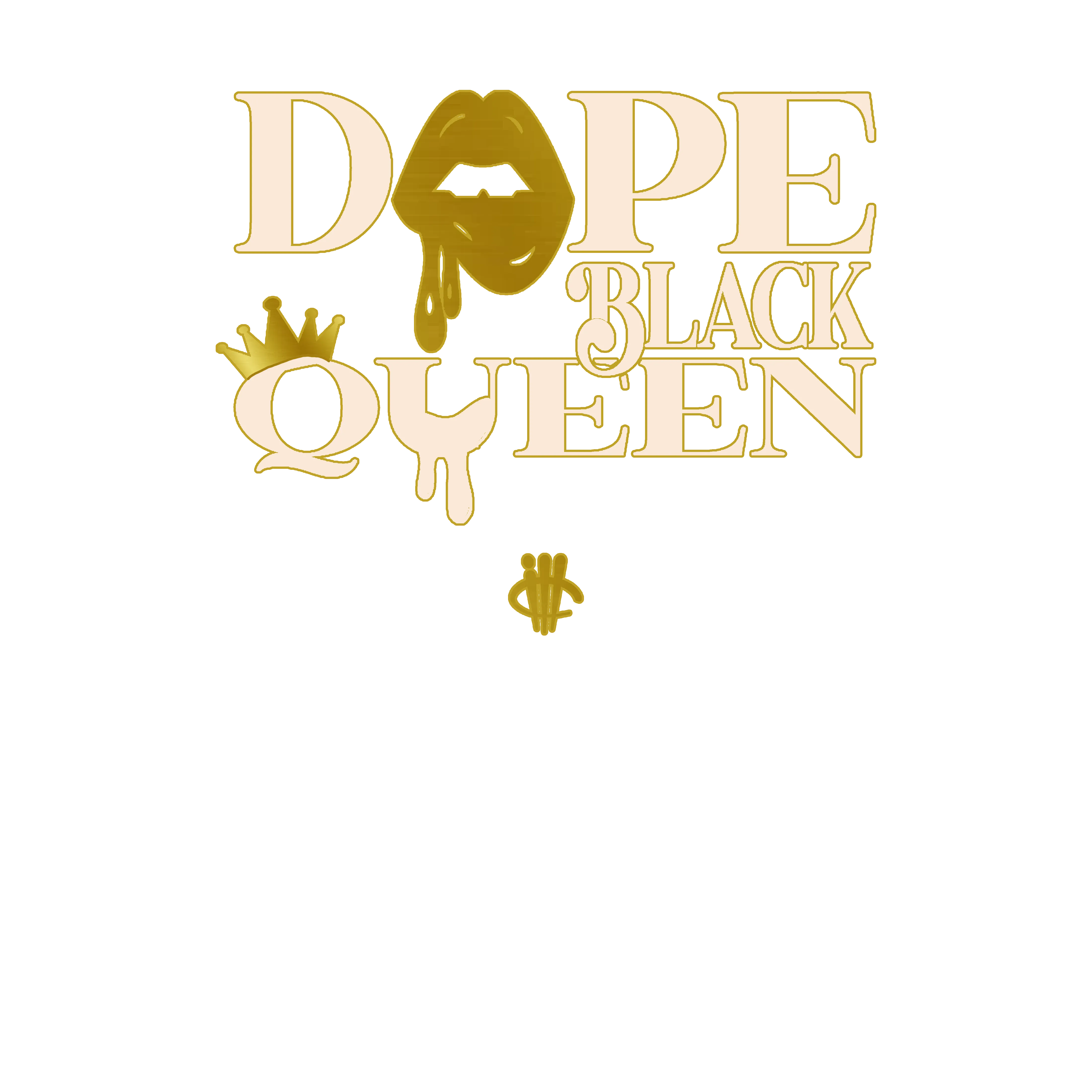 Air Jordan 4 WMNS “Metallic Gold” | illcurrency White T-Shirt (Dope Black Queen)