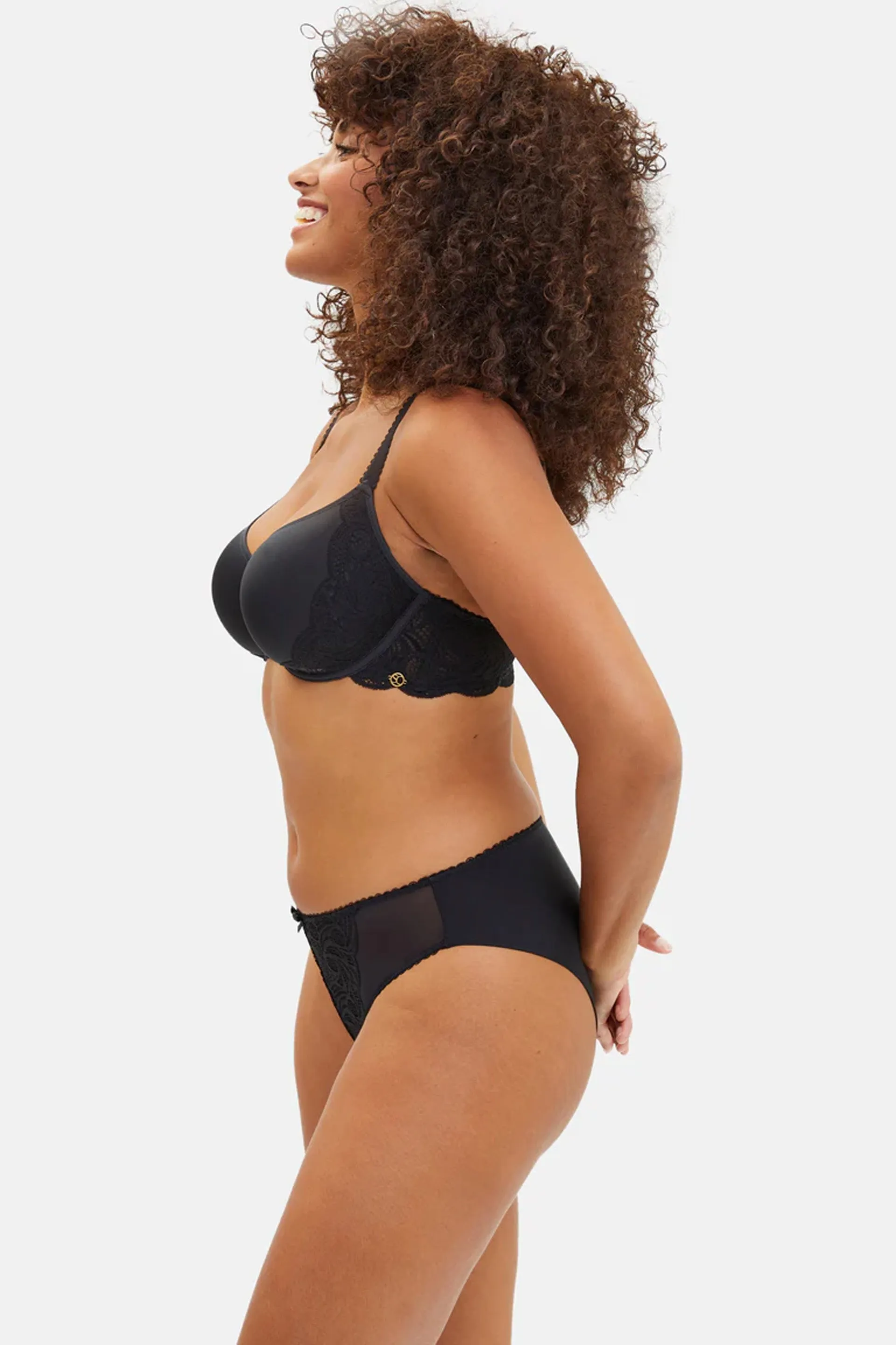 Ariane Spacer Wired Bra Black