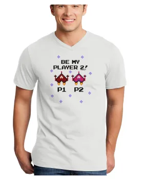 Be My Player 2 Adult V-Neck T-shirt