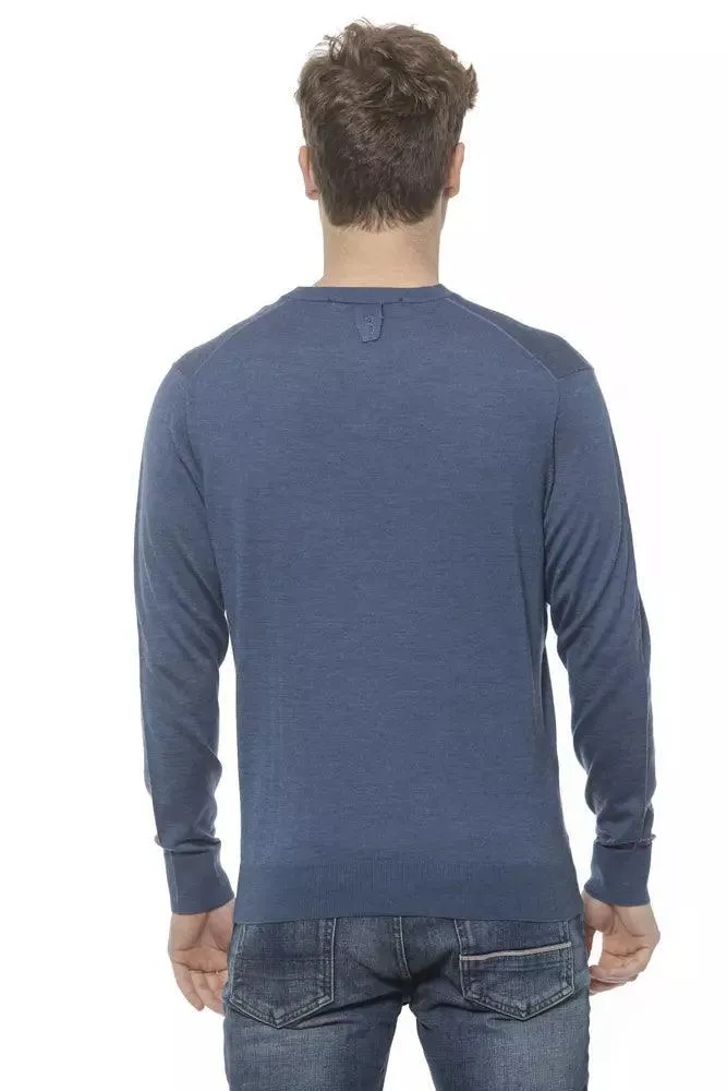 Billionaire Italian Couture Elegant Cashmere V-Neck Herre Sweater