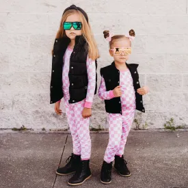 Bubblegum Checkers Dream Set