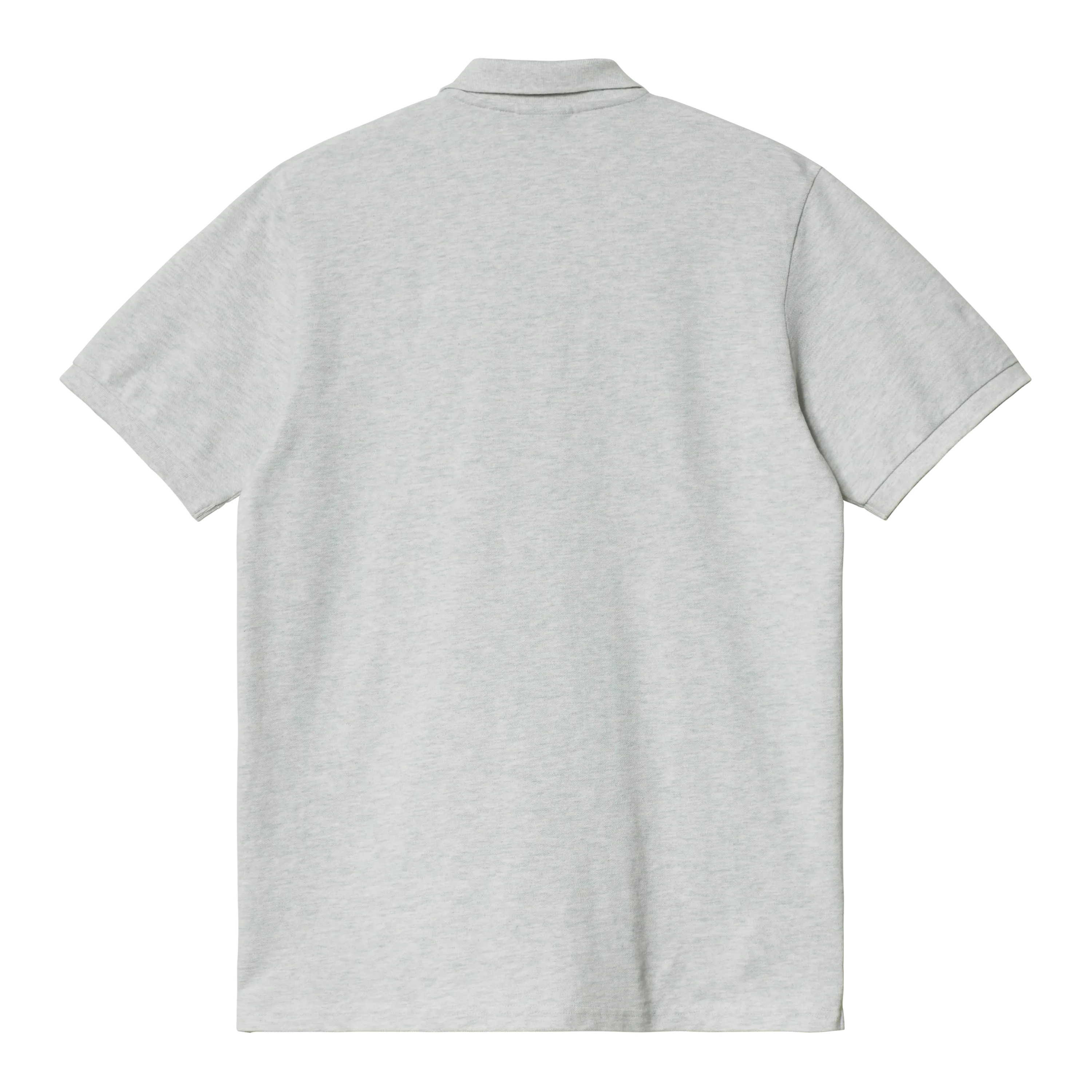 Carhartt WIP S/S Chase Pique Polo - Ash Heather/Gold