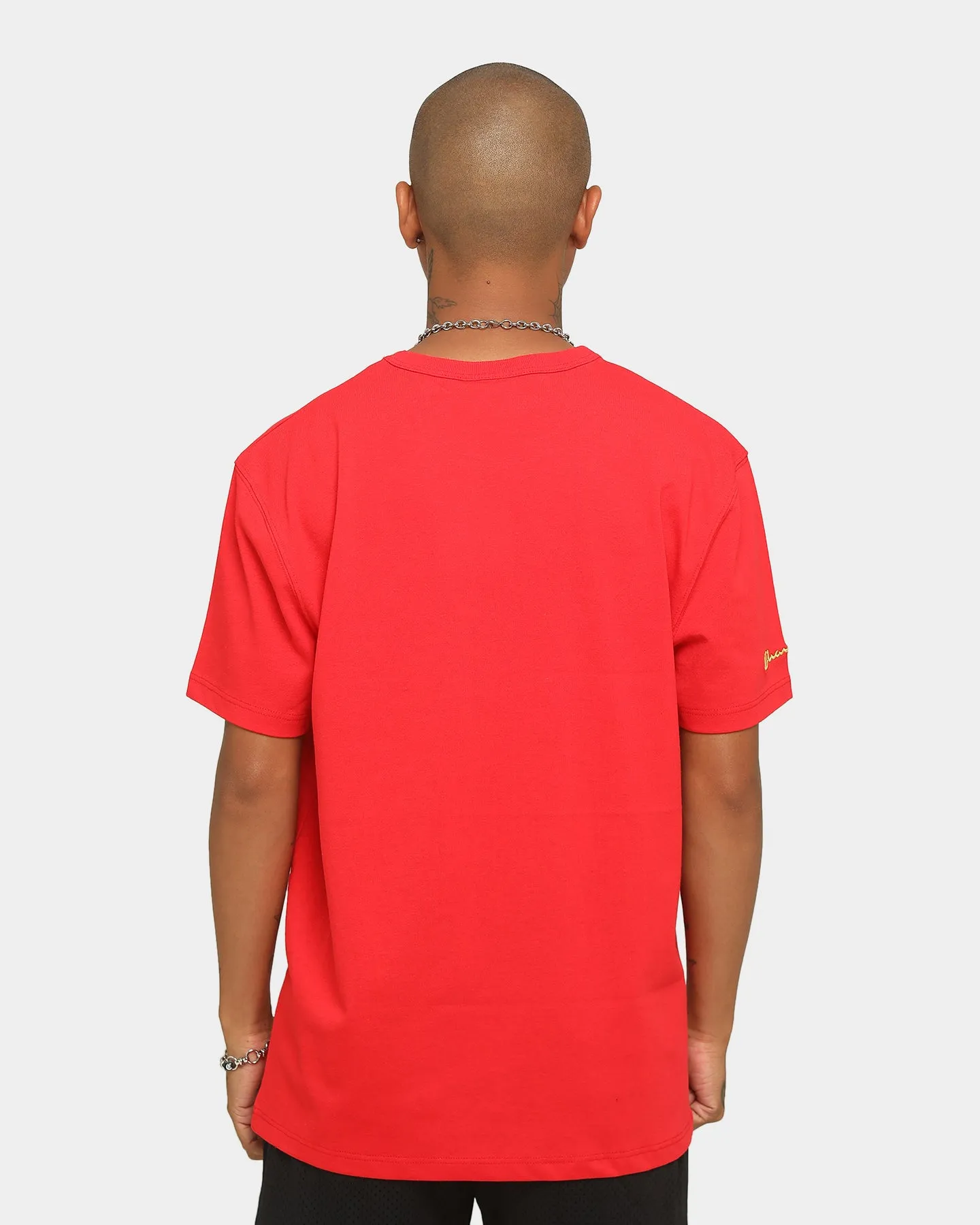 Champion Heritage Script T-Shirt Red/Gold