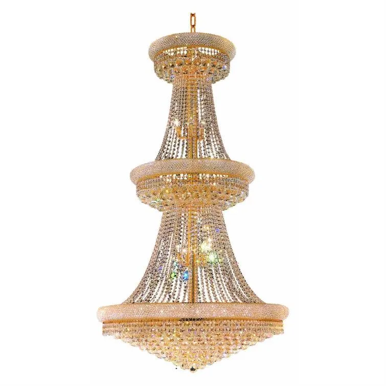 Classic Crystal Chandelier for high ceilings