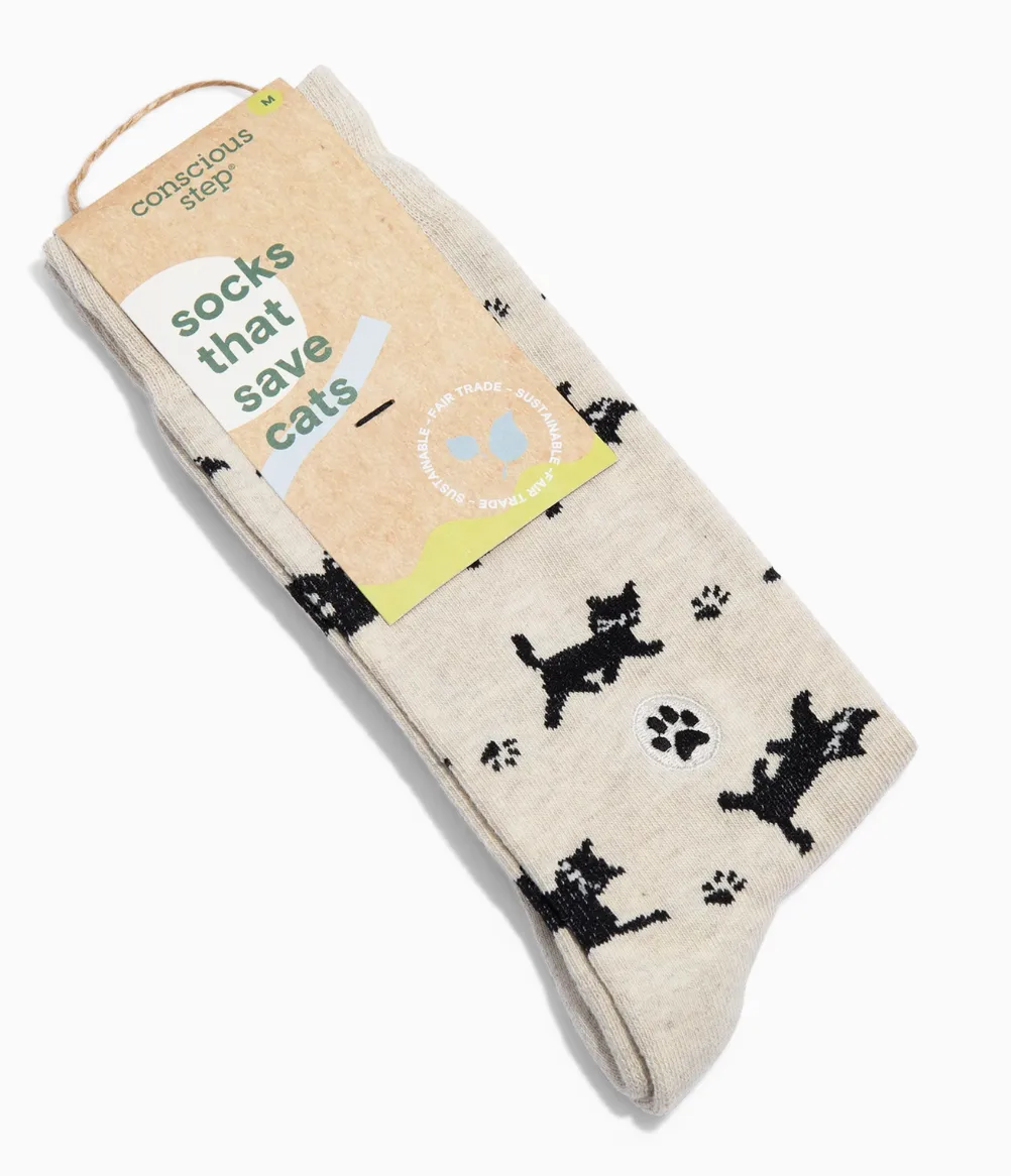 Conscious Step - Socks That Save Cats