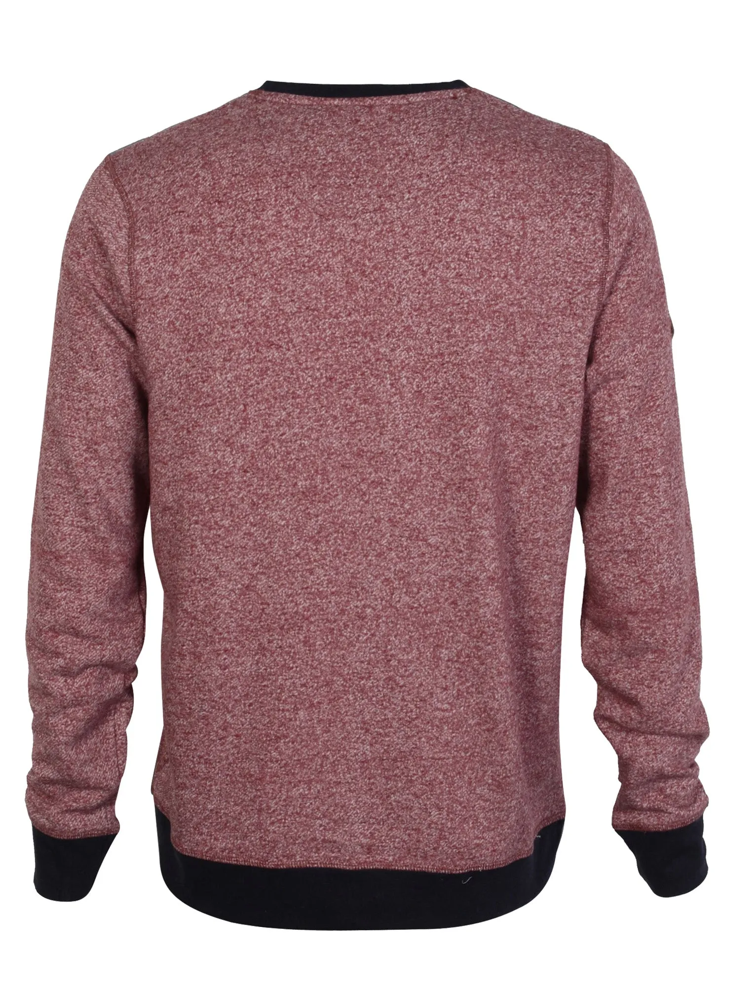 D-Code Largo Crew Neck Sweatshirt in Bordeaux