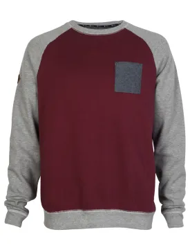 D-Code Orion Purple Crew Neck Sweatshirt