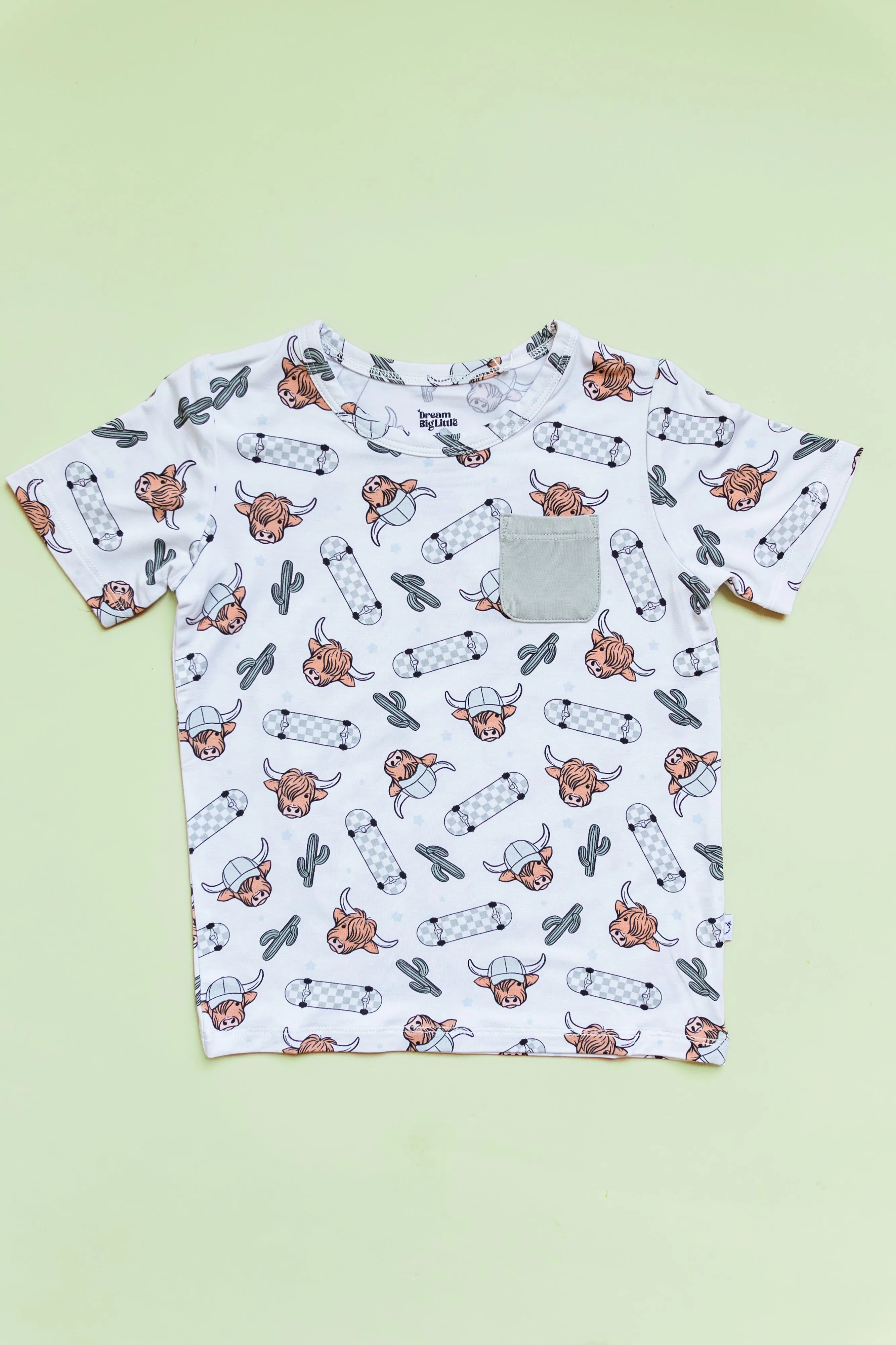 Exclusive Moo-ving Fast Dream Pocket Tee