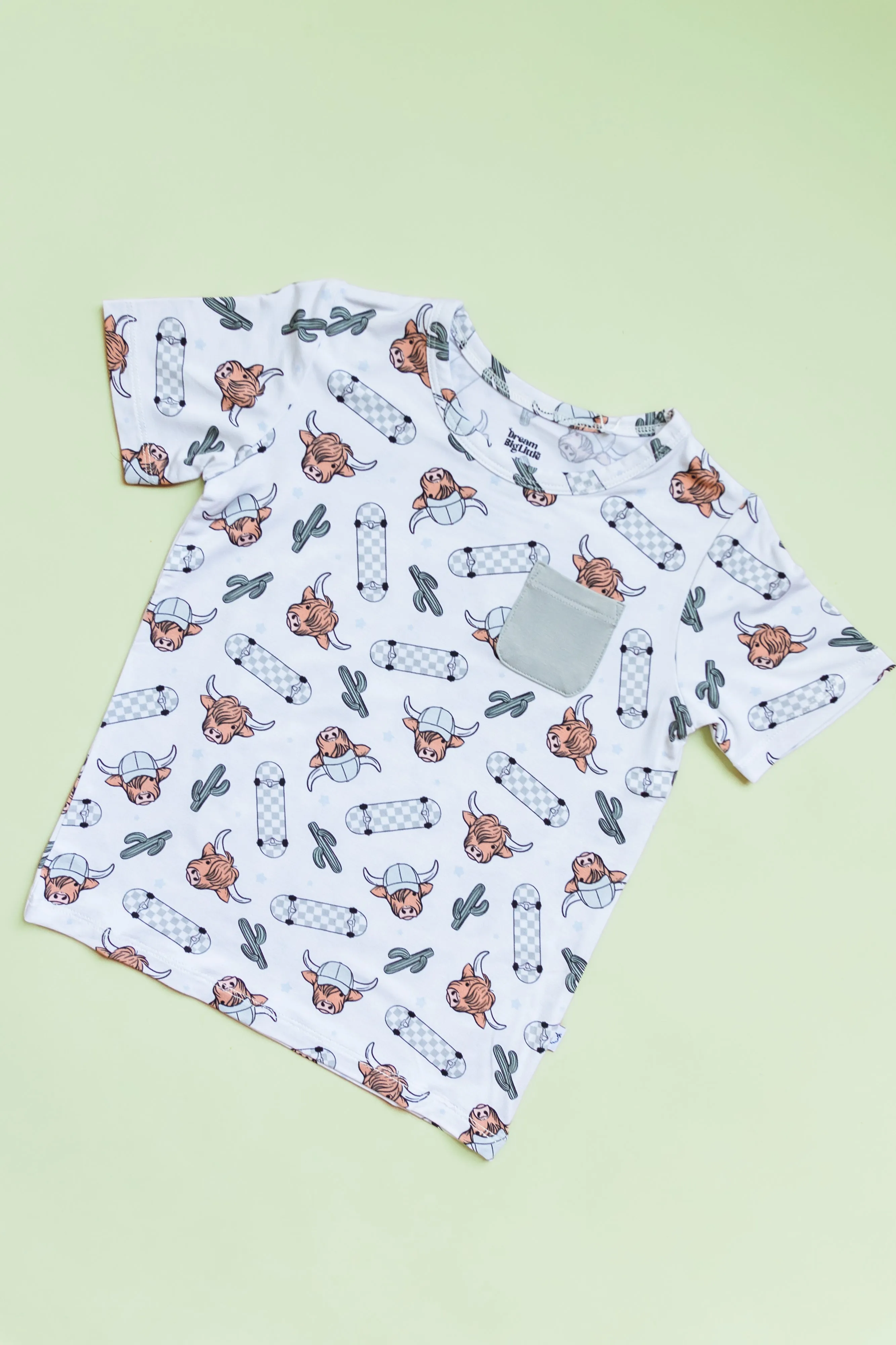Exclusive Moo-ving Fast Dream Pocket Tee