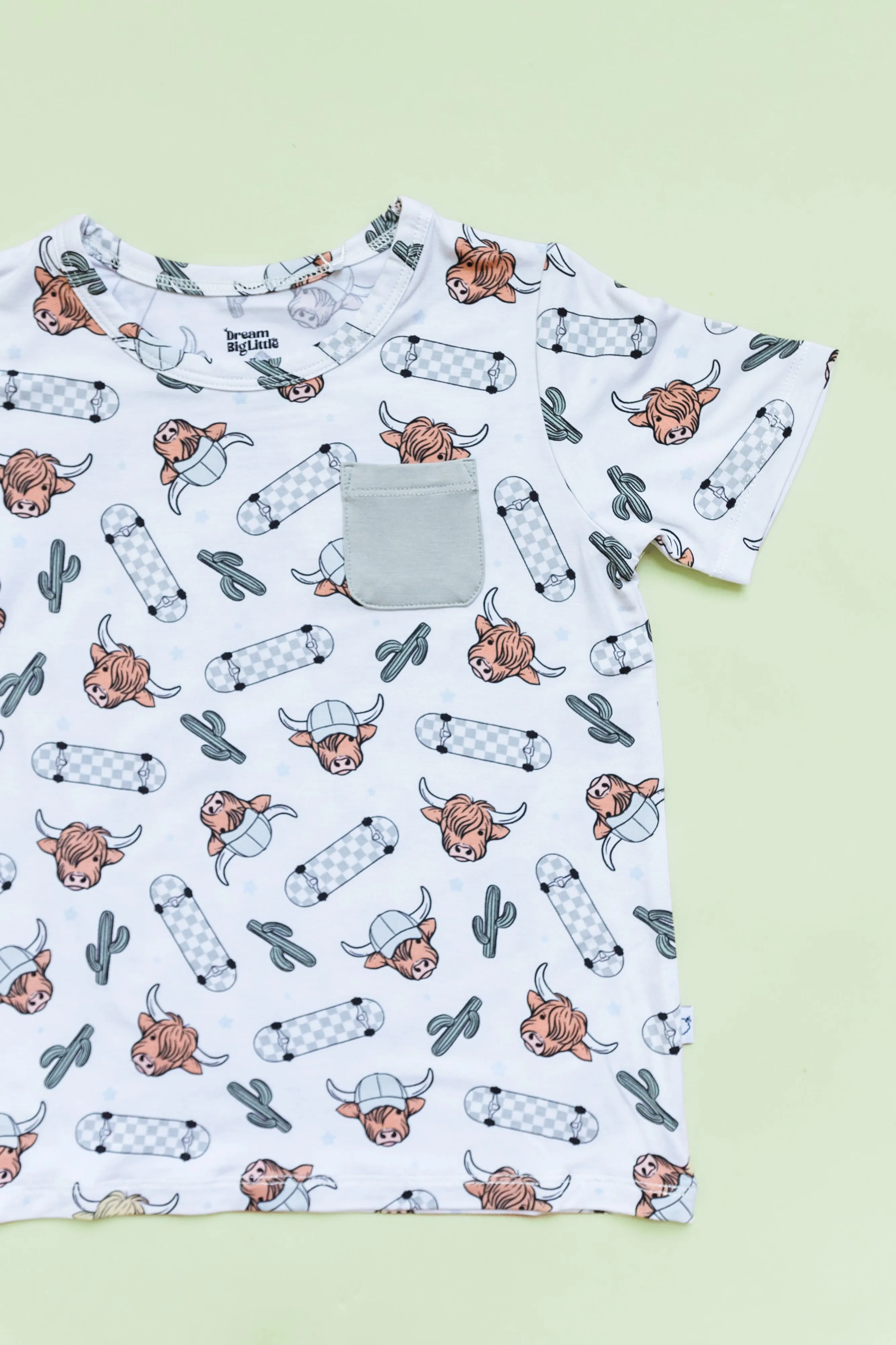 Exclusive Moo-ving Fast Dream Pocket Tee