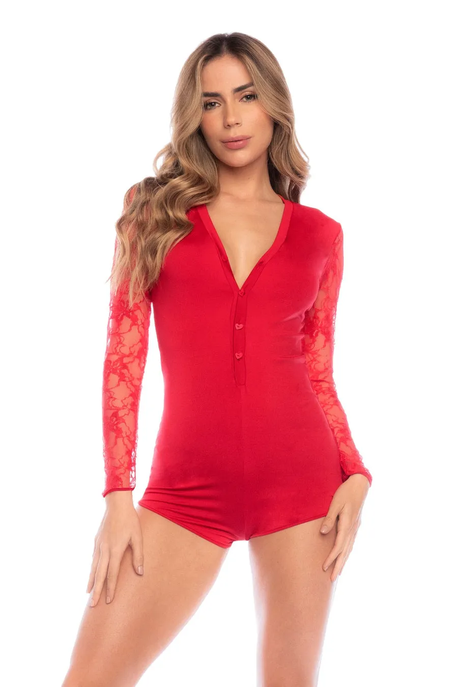 Festive Holiday Lounge Romper