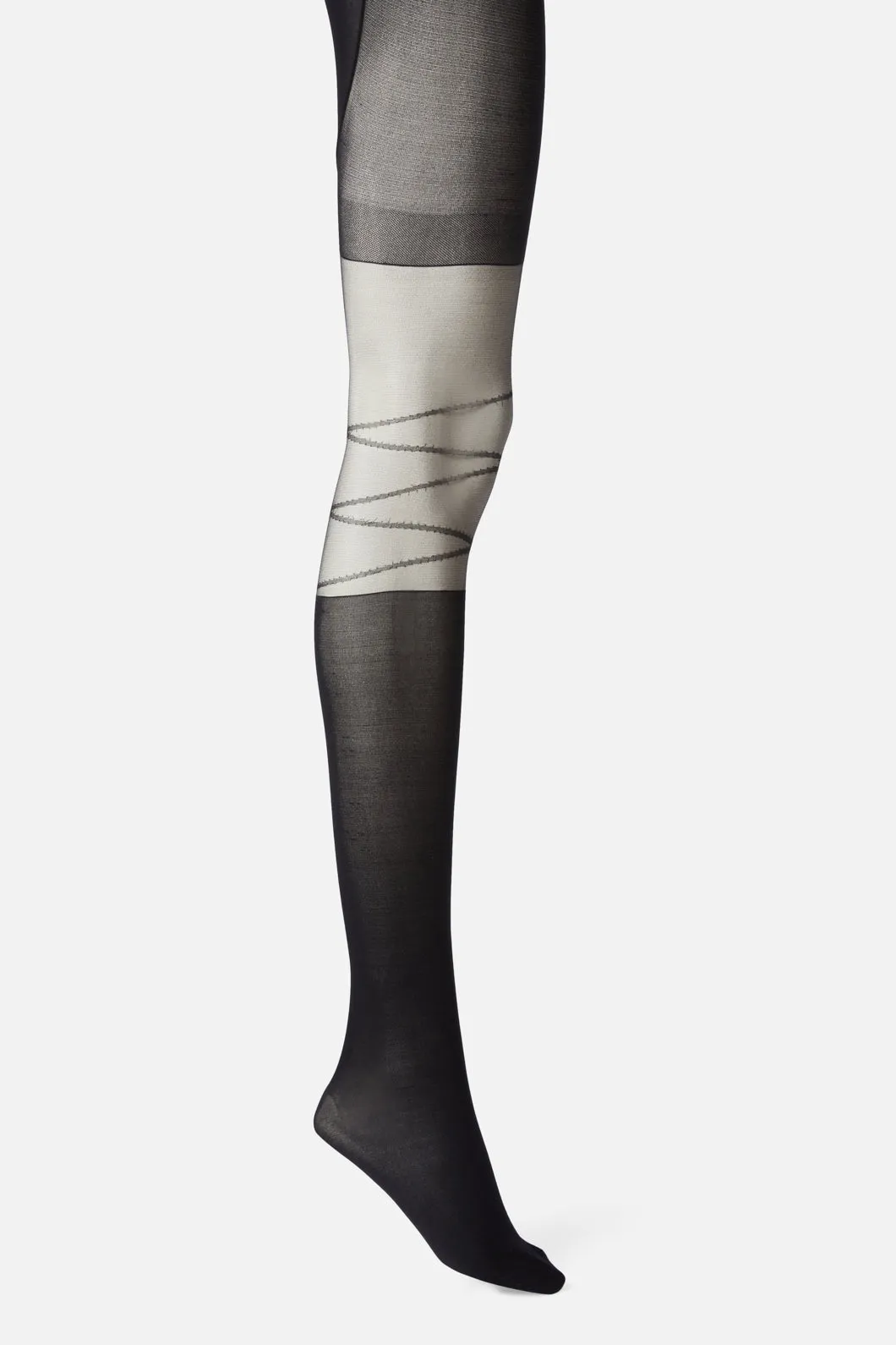 Garter Look Tights