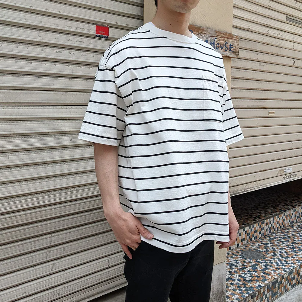 GOLD - HEAVY COTTON BORDER BOX TEE