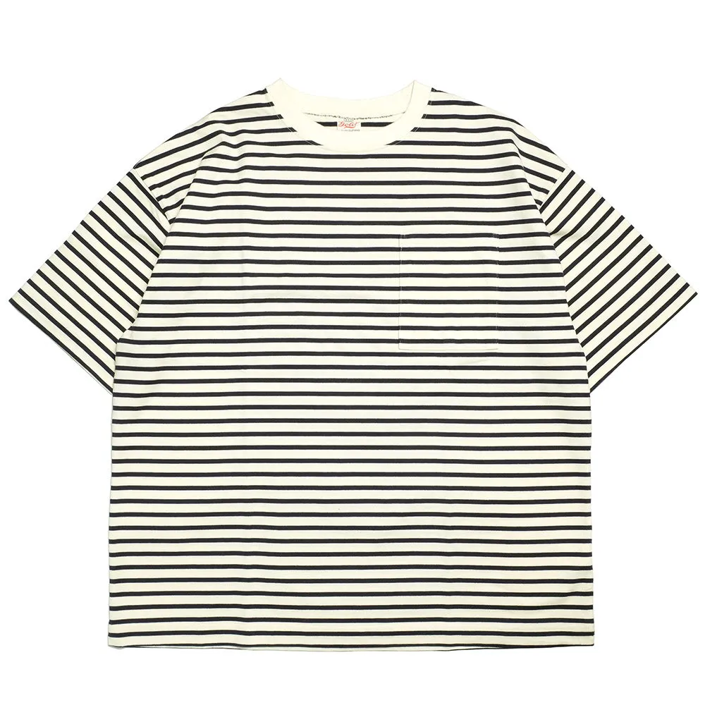GOLD - HEAVY COTTON BORDER BOX TEE
