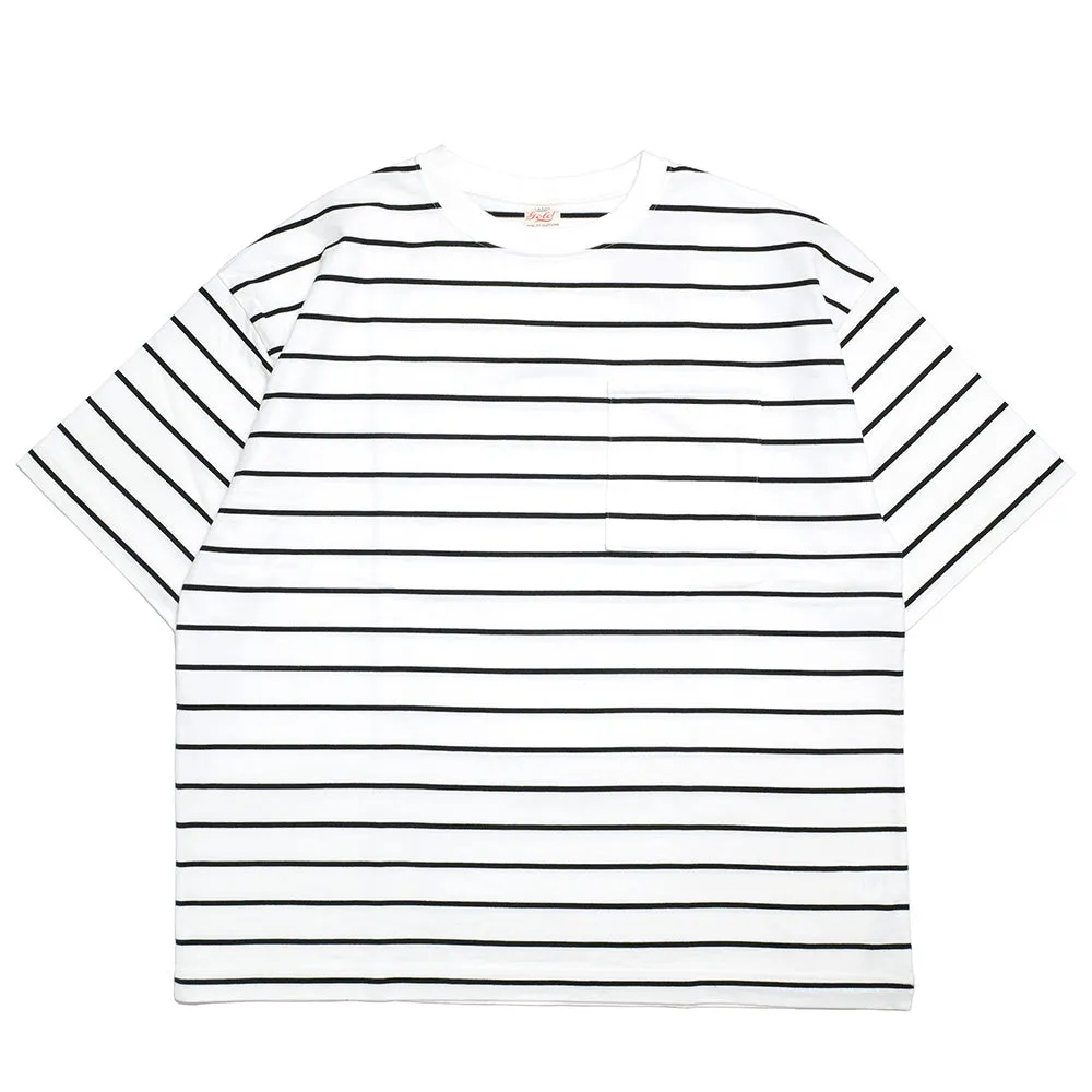 GOLD - HEAVY COTTON BORDER BOX TEE