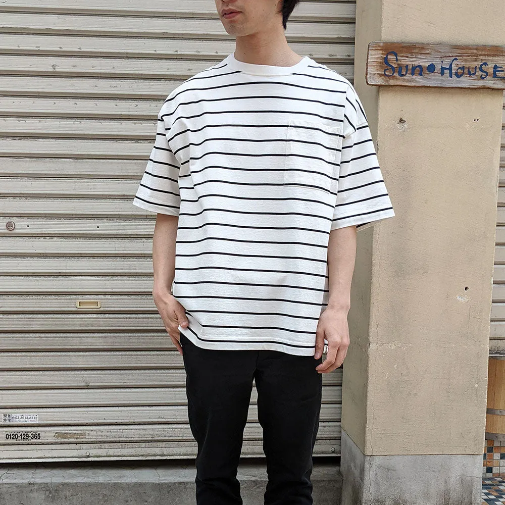 GOLD - HEAVY COTTON BORDER BOX TEE