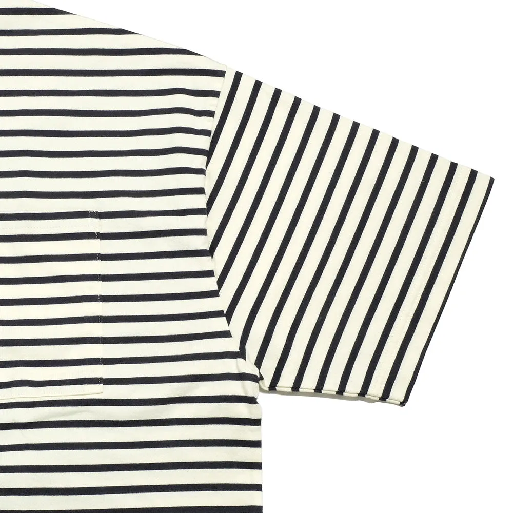 GOLD - HEAVY COTTON BORDER BOX TEE