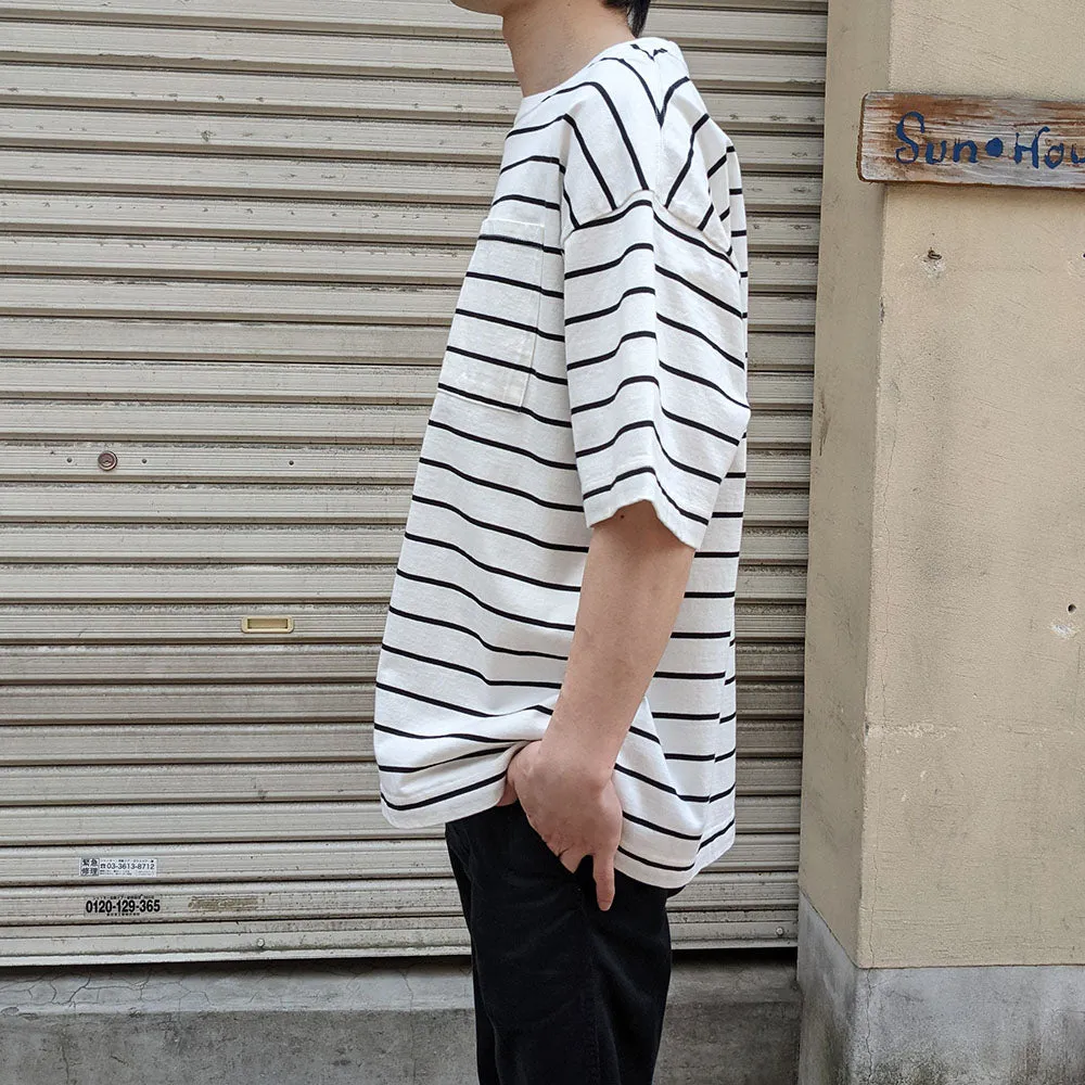GOLD - HEAVY COTTON BORDER BOX TEE