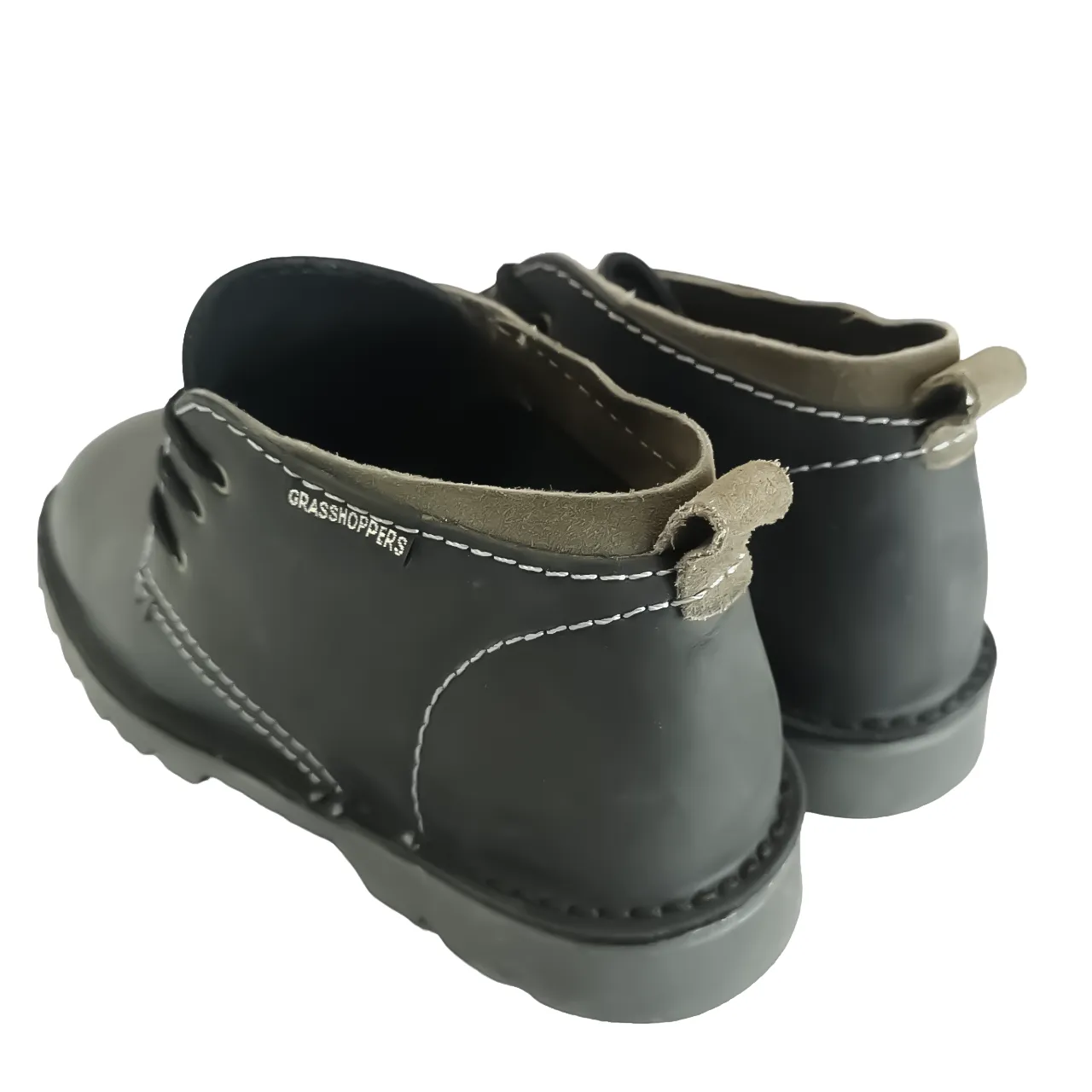 Grasshoppers Leather  Black Griffin Mid Boot