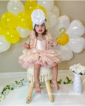 Groovy Daisy Whimsical Romper