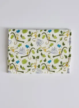 Happy Monkey Burp Cloth