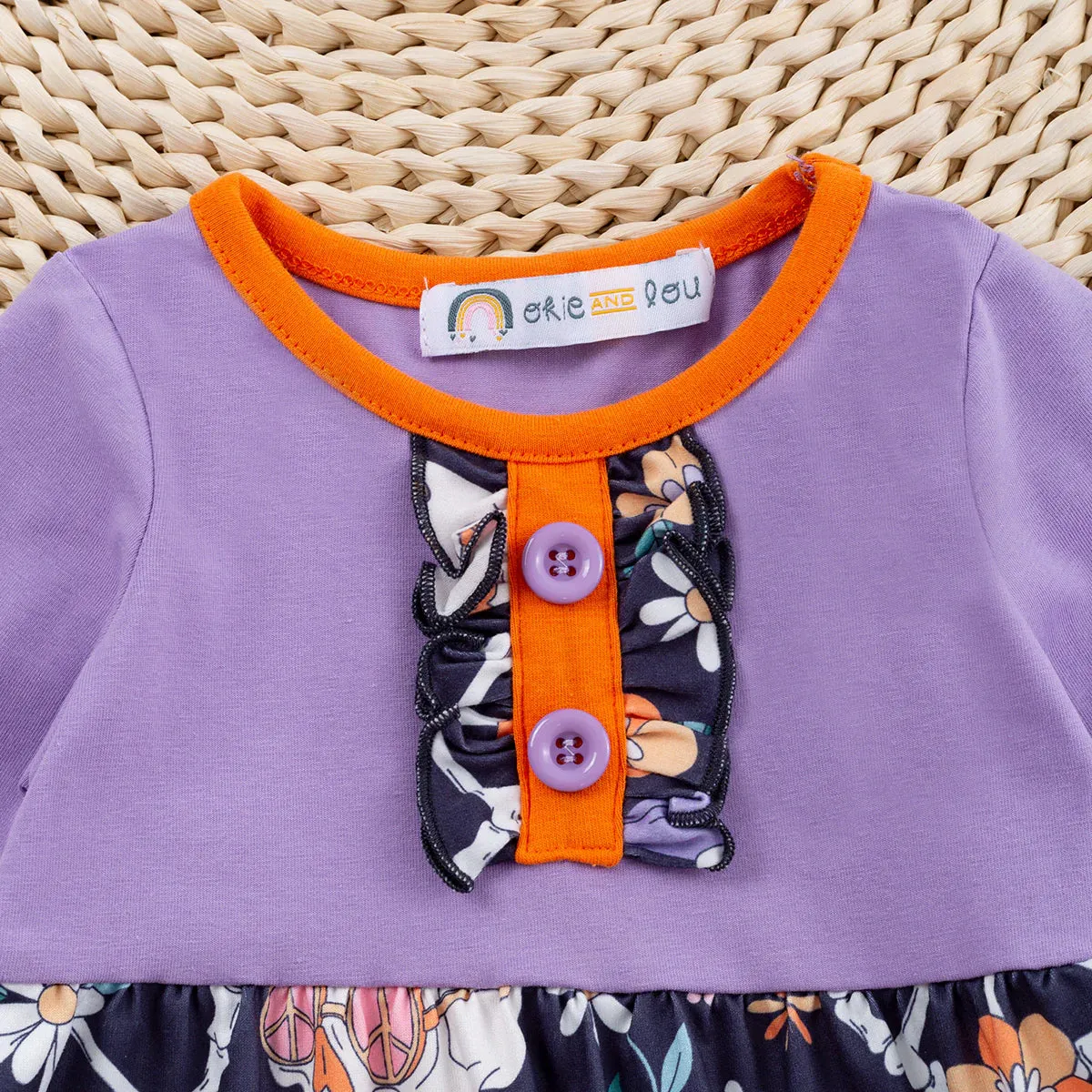 Hippie Haunts Girl's Infant Romper