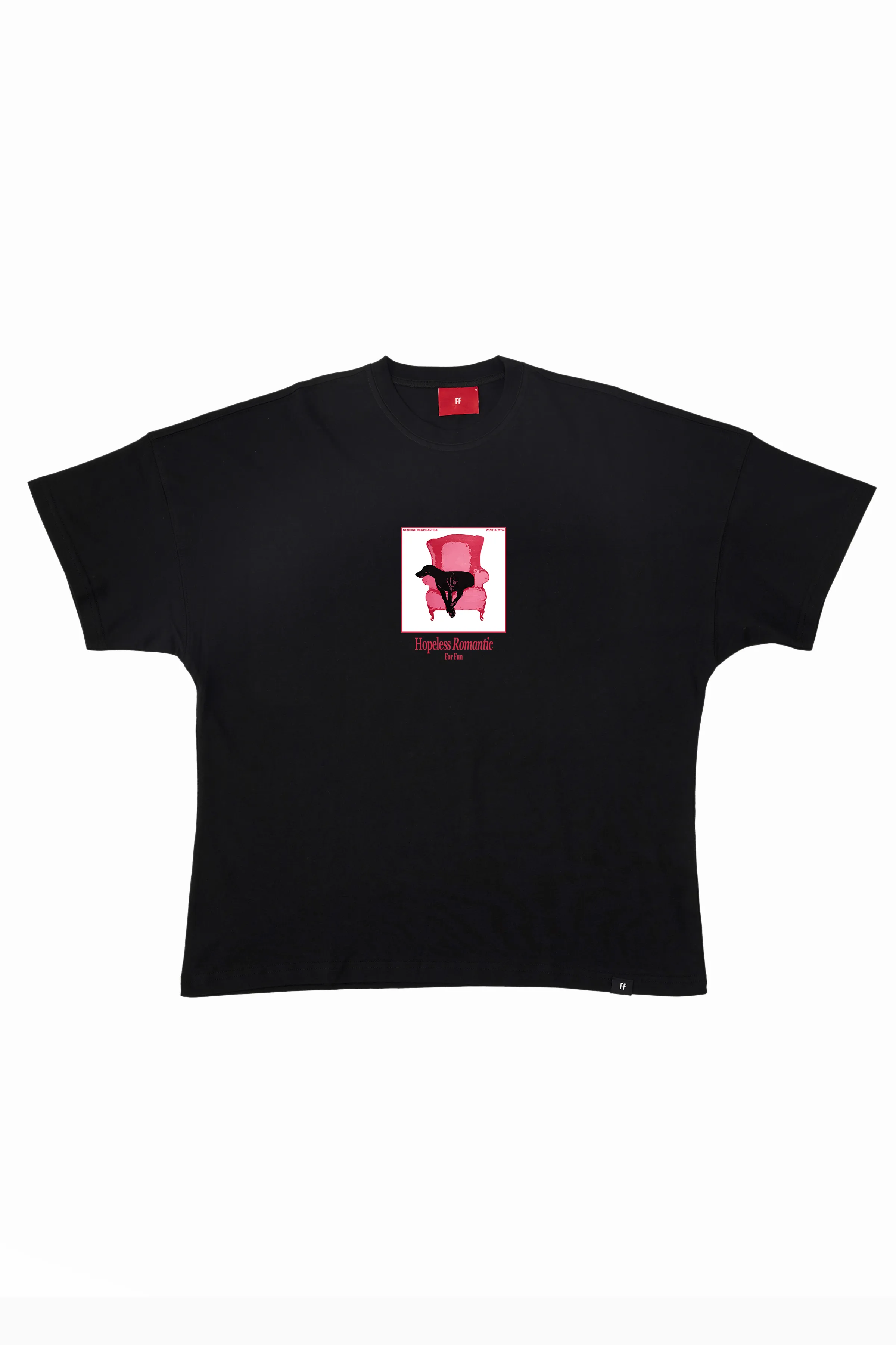 Hopeless Romantic / Drop Shoulder Oversize T-shirt