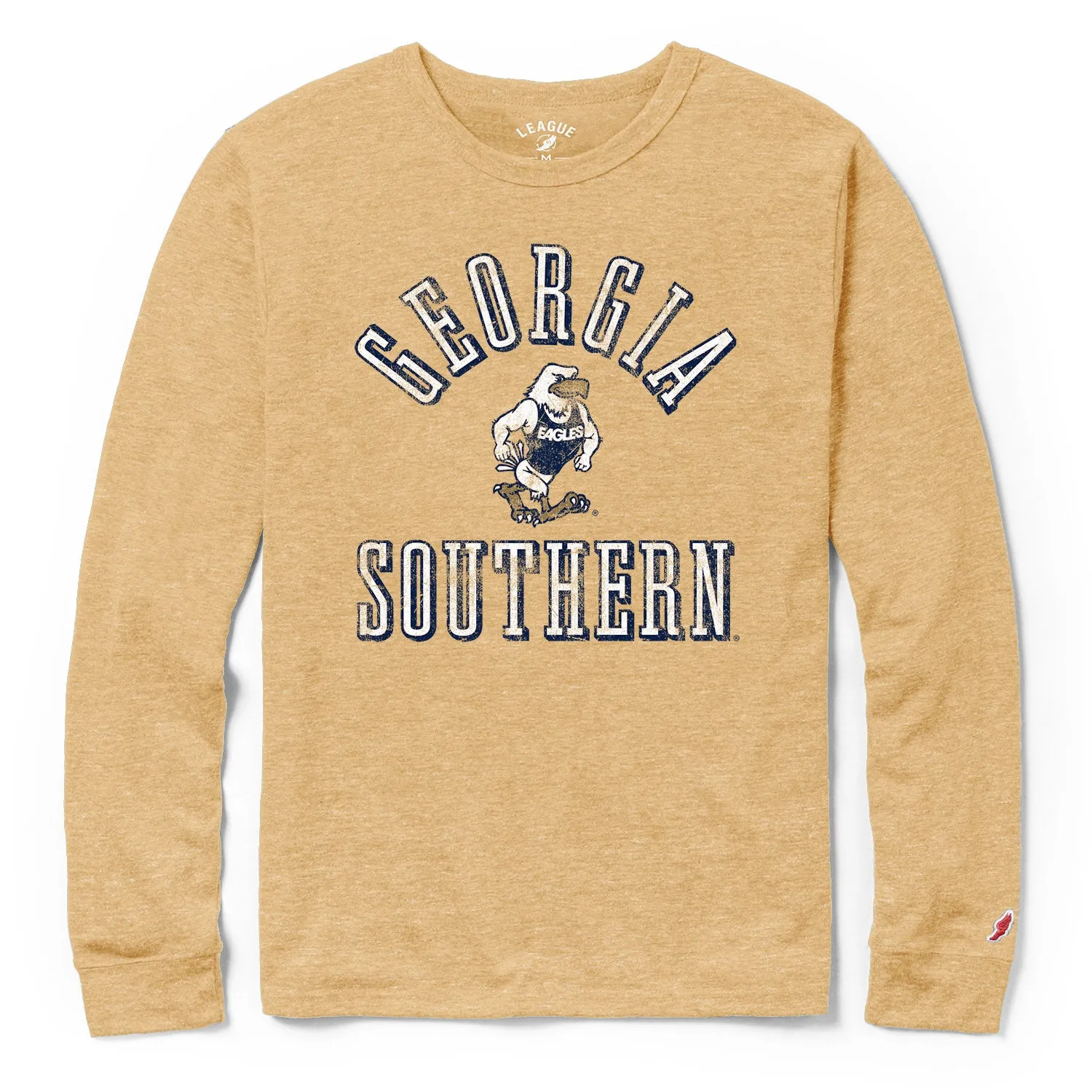 LEAGUE Strutting Eagle Long Sleeve - Gold Heather Tri-blend