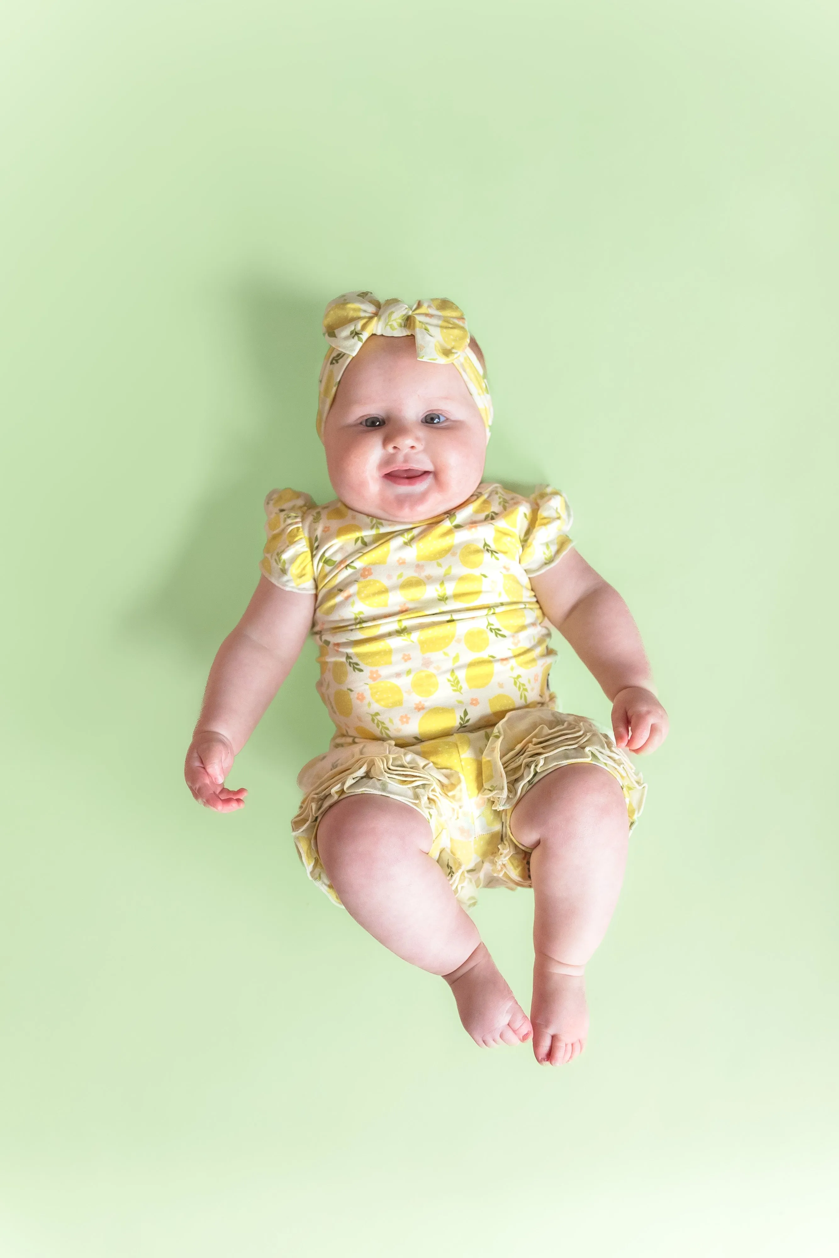 LEMON BLOSSOMS DREAM CAP SLEEVE TOP