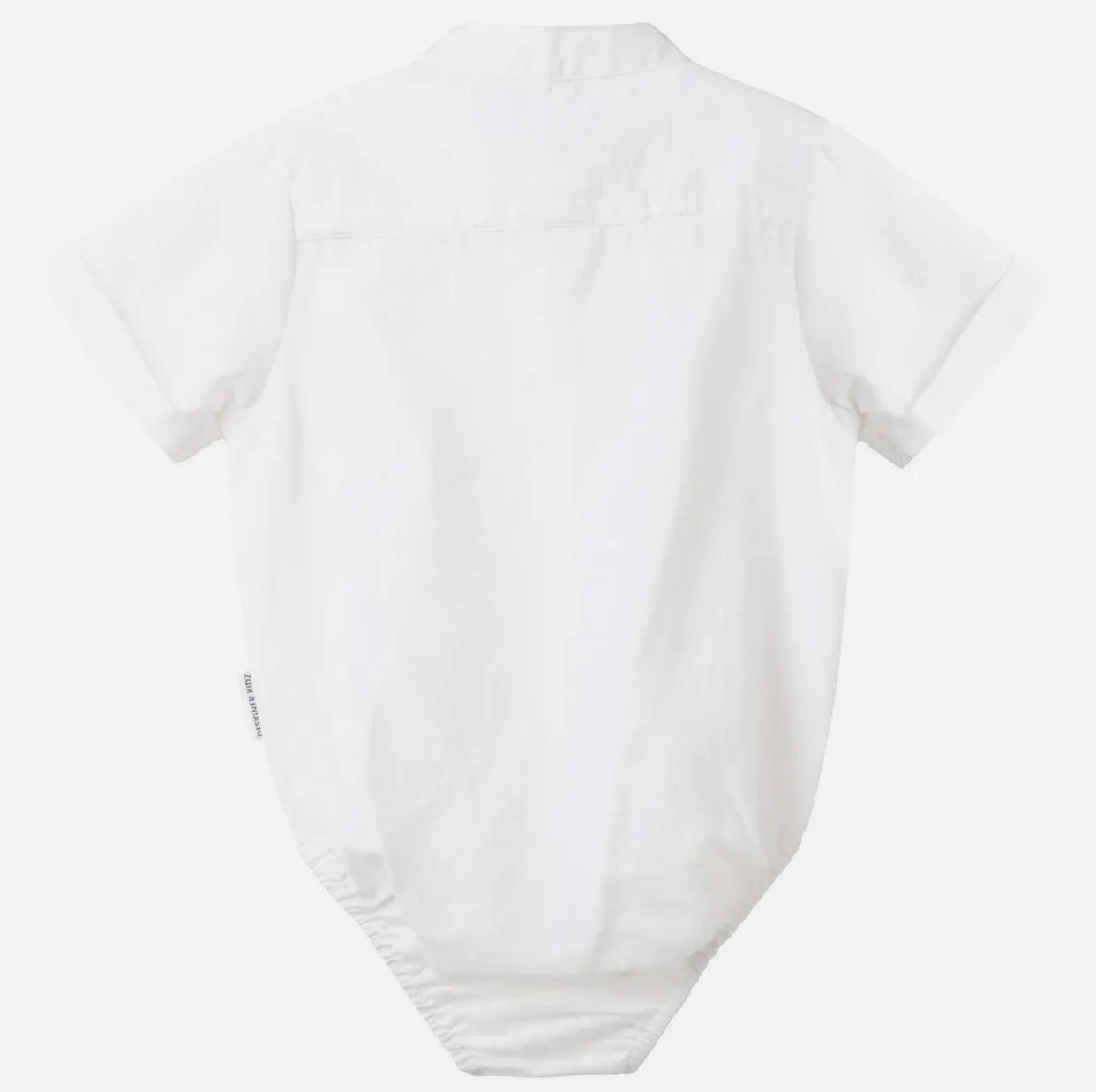 Leo Button Romper - Ivory