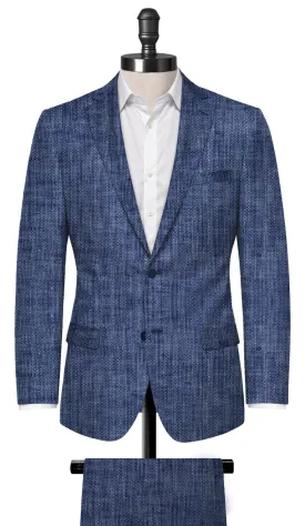 Light Blue Linen Suit