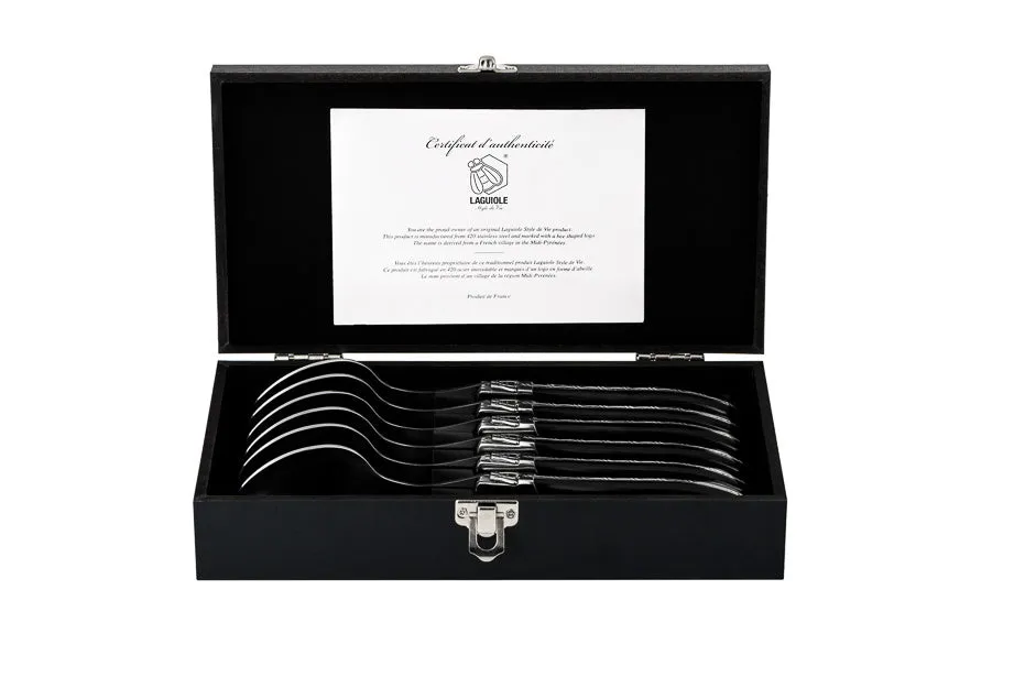 Luxury Line Lepels Zwart Ebbenhout