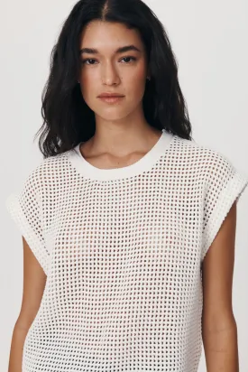Mimi Knit Top Bone
