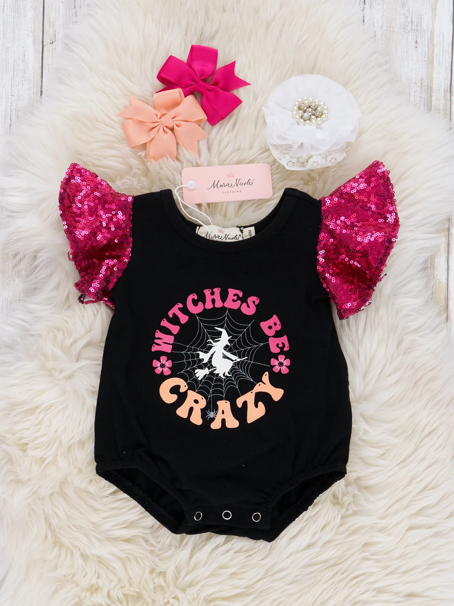 Mom & Me "Crazy Witch" Top & Romper