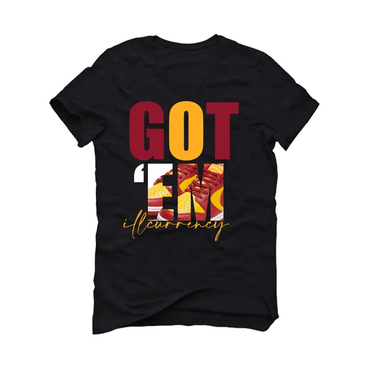Nike Dunk Low “Midas Gold” | ILLCURRENCY Black T-Shirt (Got Em)