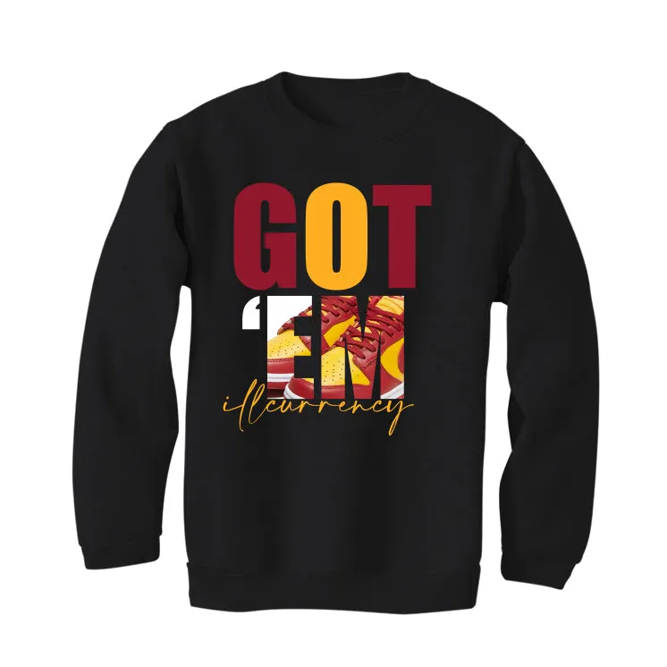 Nike Dunk Low “Midas Gold” | ILLCURRENCY Black T-Shirt (Got Em)