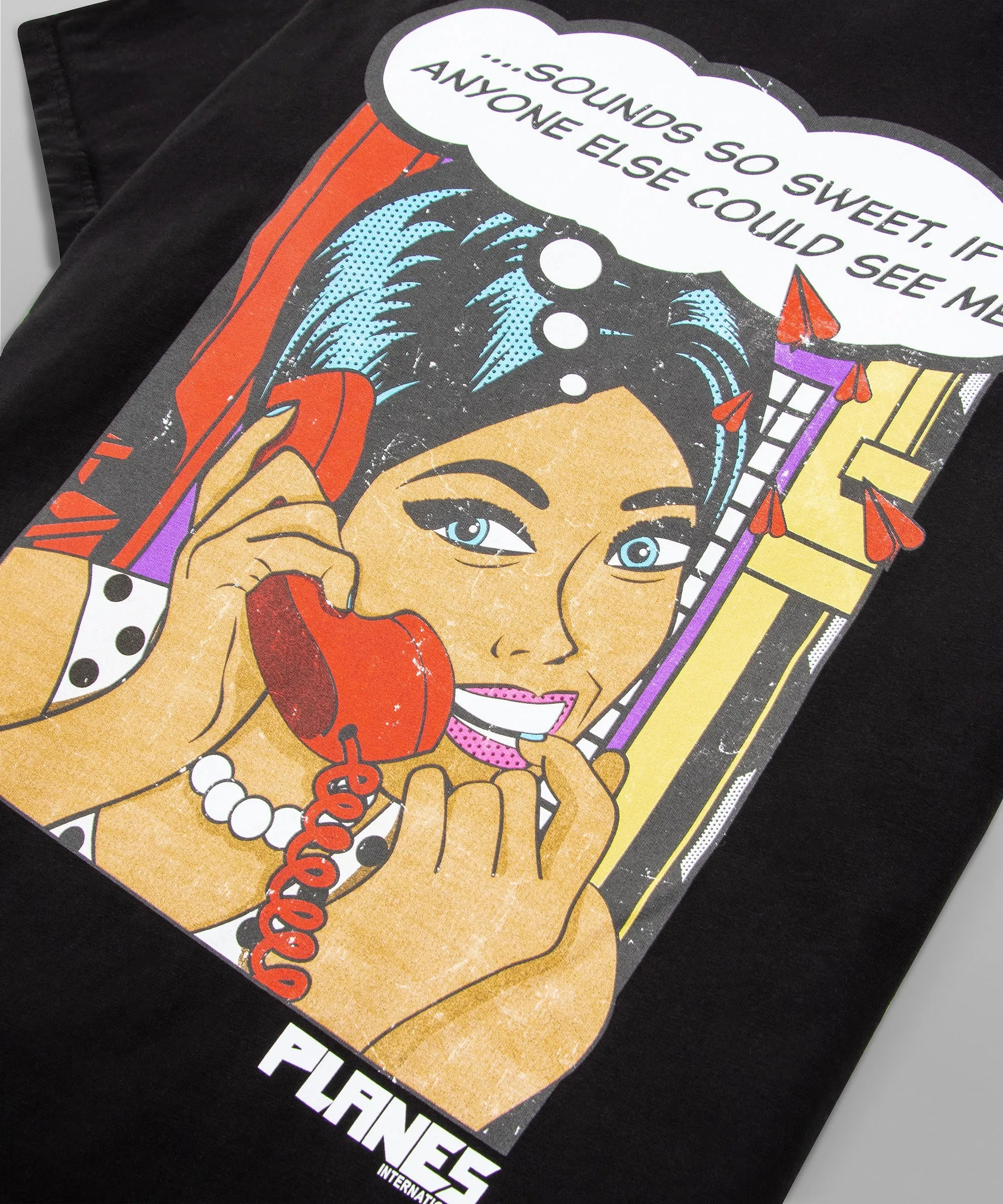 Paper Planes - Telephone Love Tee - Black