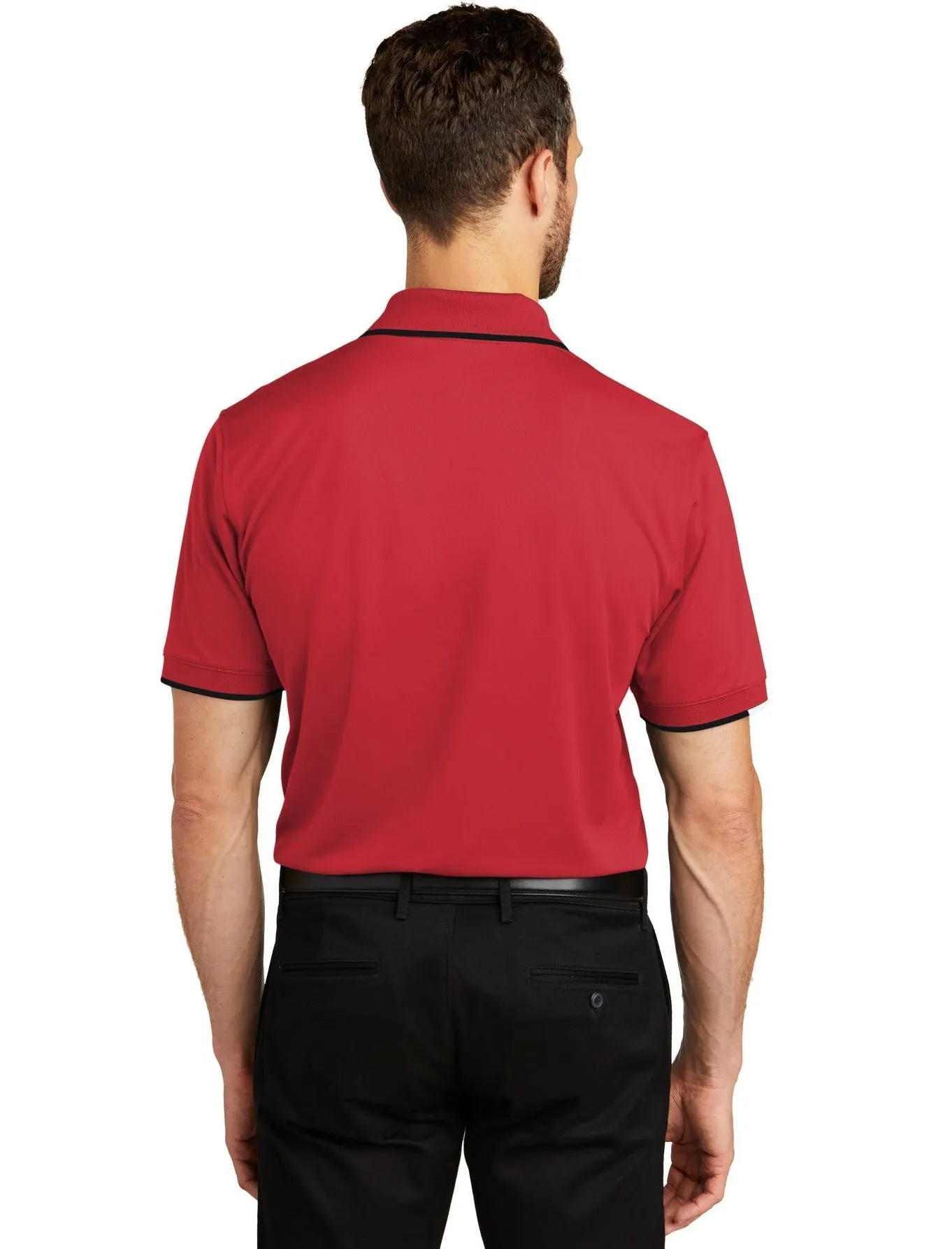 Port Authority Dry Zone UV Micro-Mesh Tipped Polo