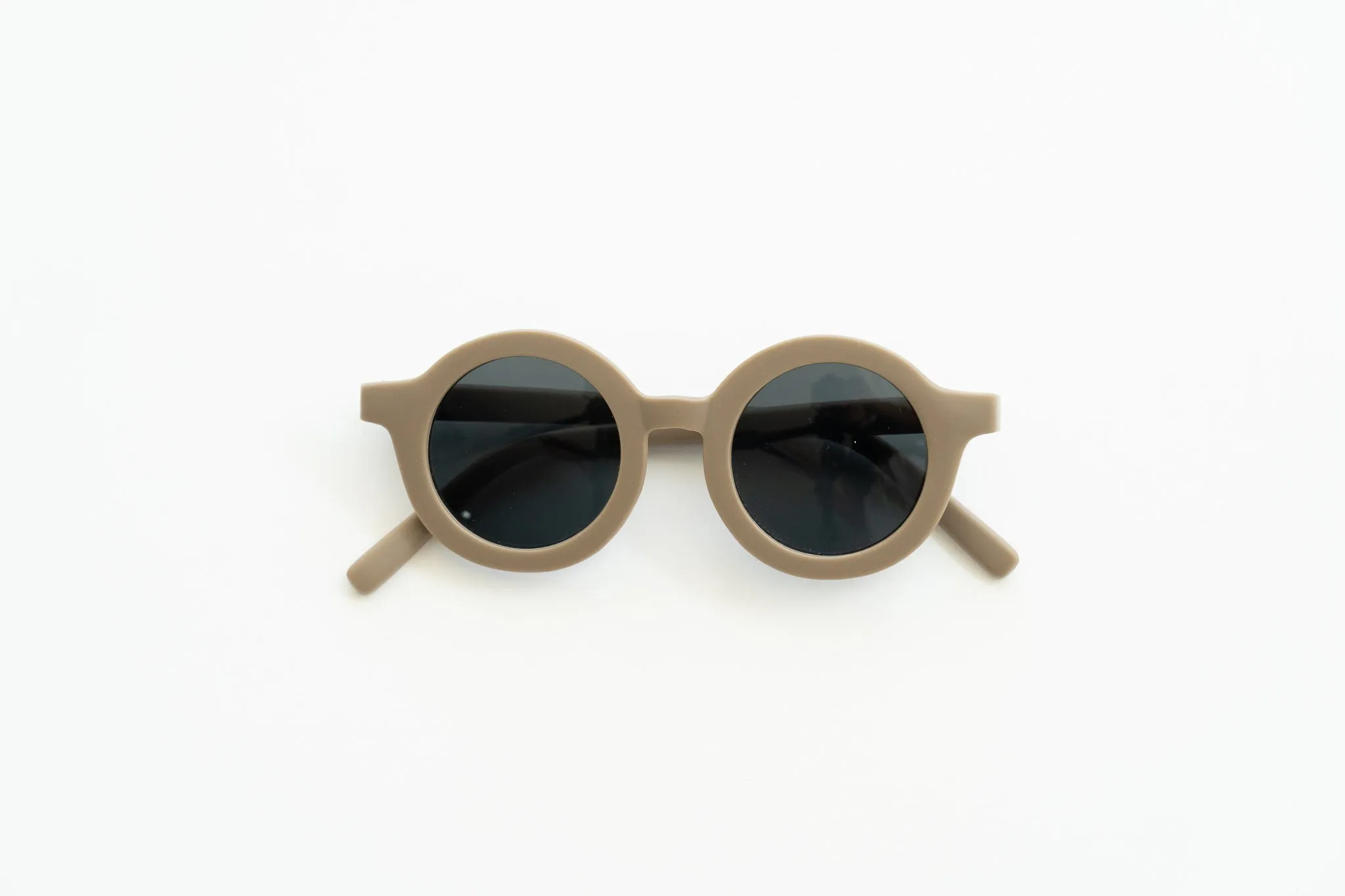 Round Sustainable Sunglass "Stone"