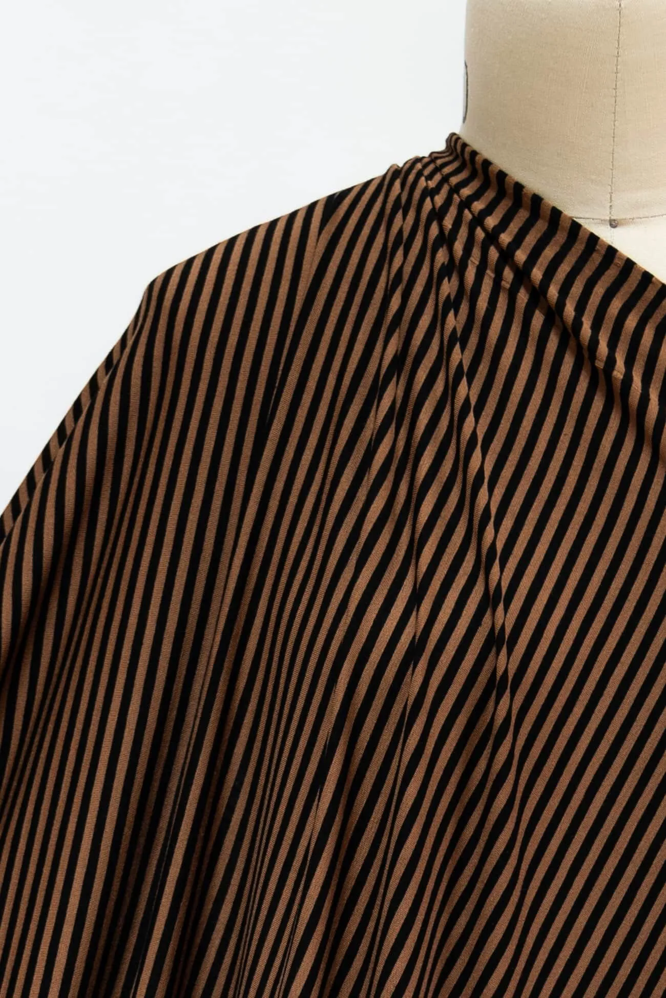 Ry Cooder Stripe Bamboo Rayon/Spandex Knit