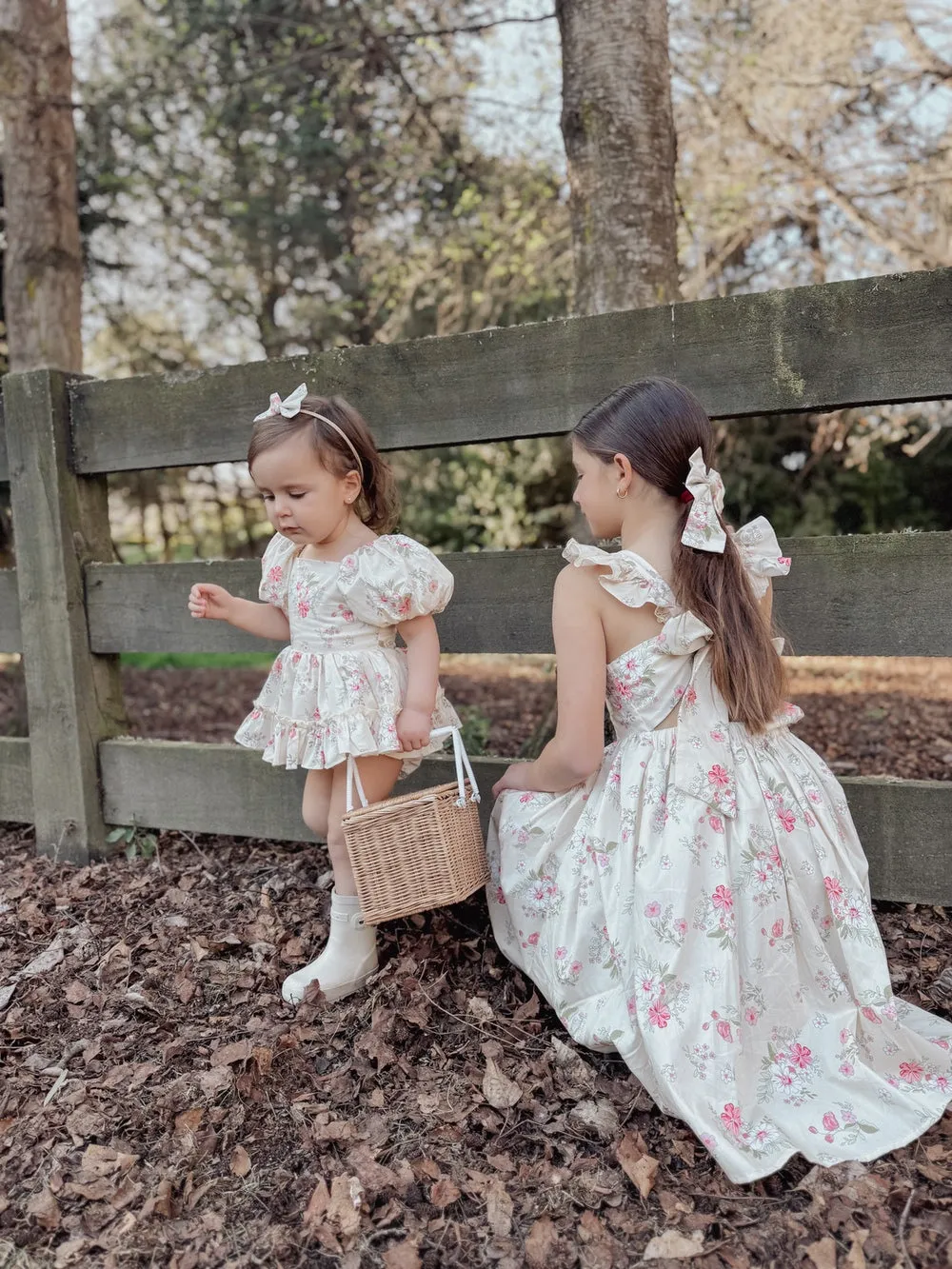 Sadie Floral Baby Romper