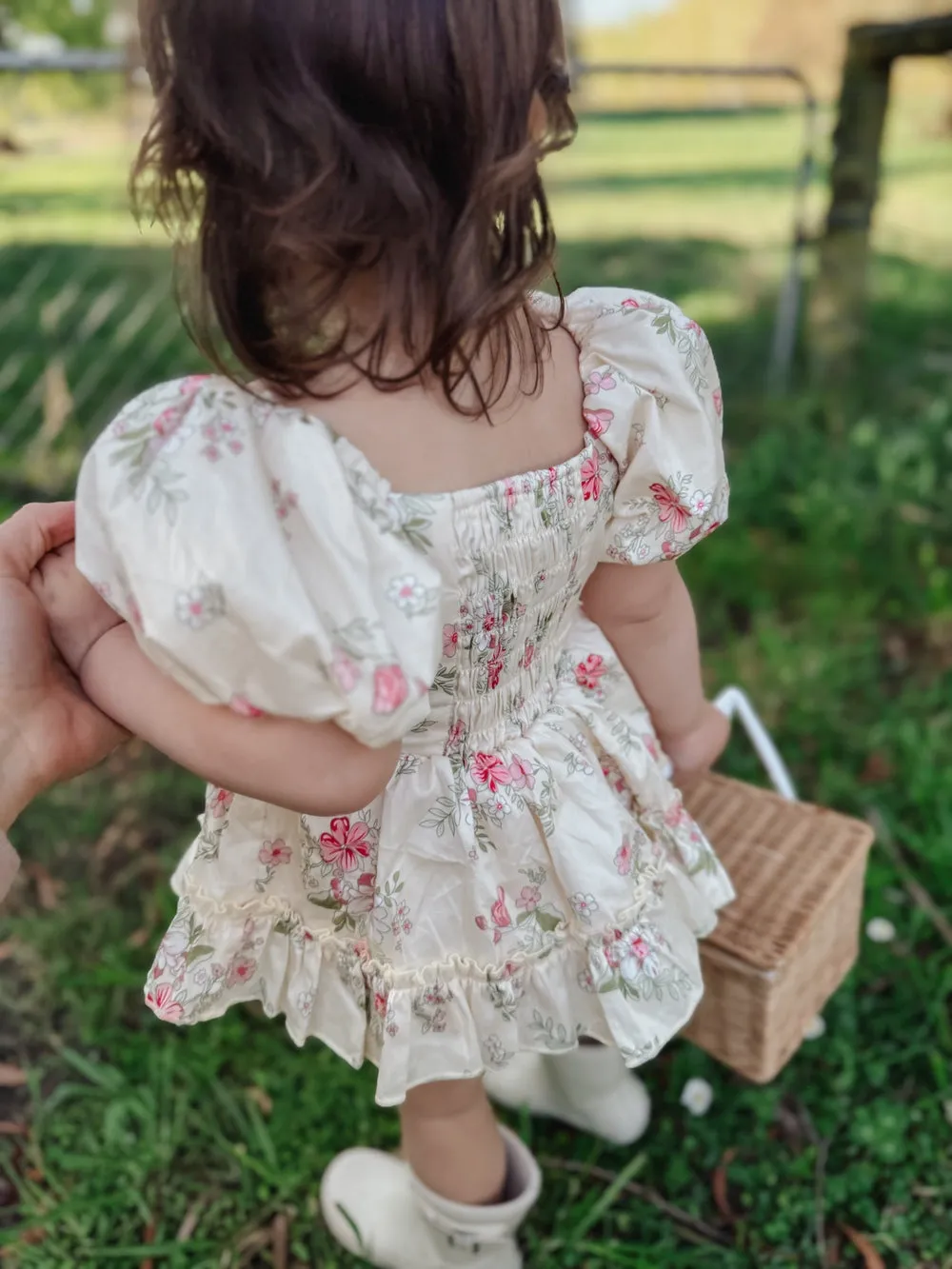 Sadie Floral Baby Romper