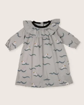 Seagull Print Dress