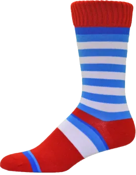 Simcan Color Series™ Mid-Calf Dress Socks, Sailer