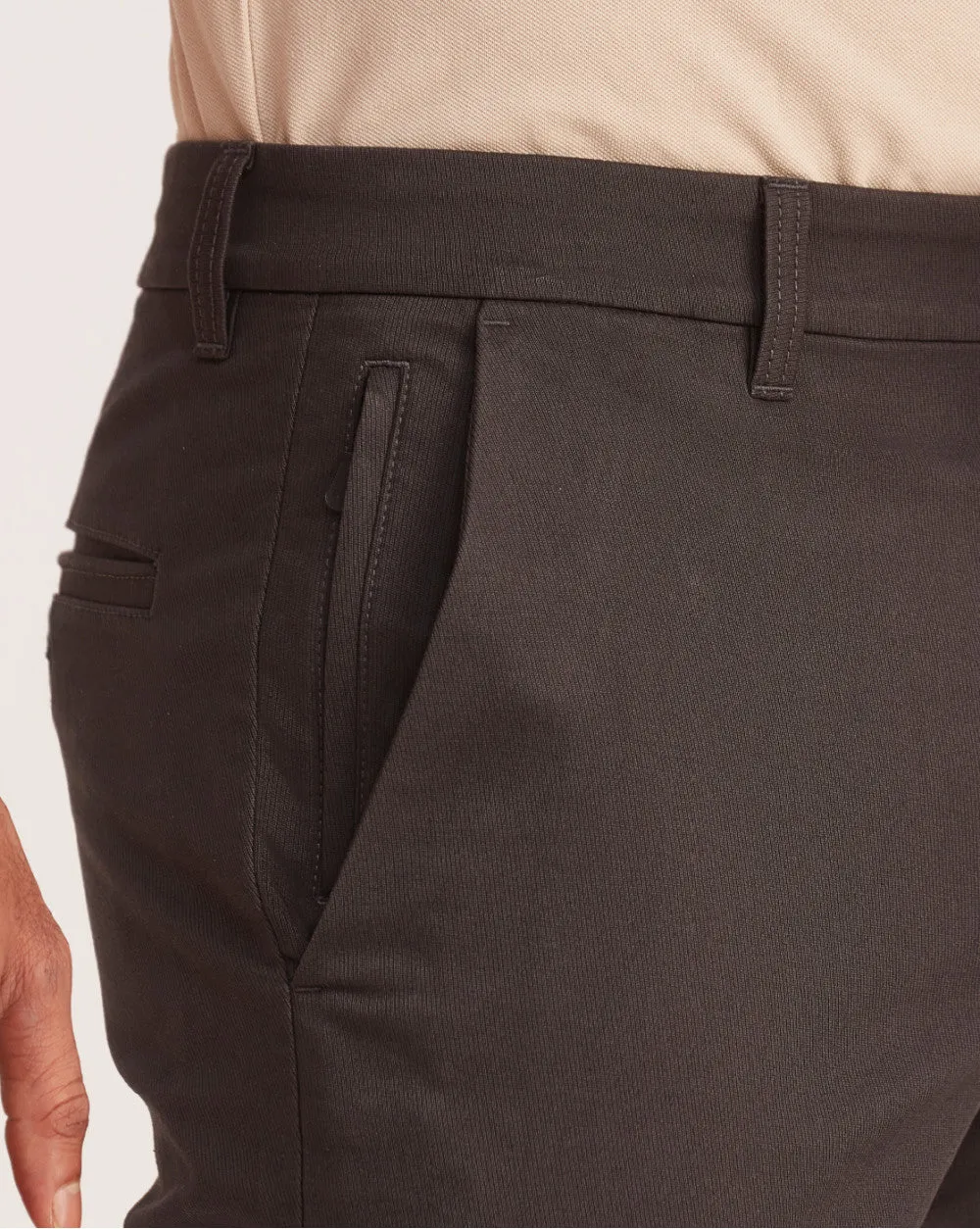 Slim Fit Urban Chinos - Jet Black