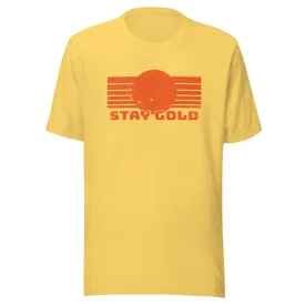 Stay Gold T-Shirt - Outsiders Classic 1980s Retro Movie Tee