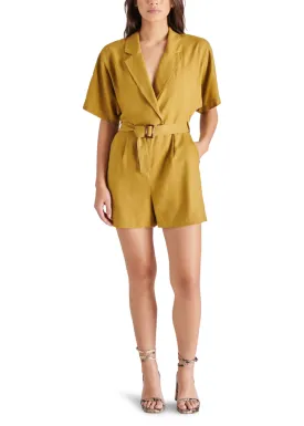 Steve Madden Honor Romper- Green Moss ***FINAL SALE***