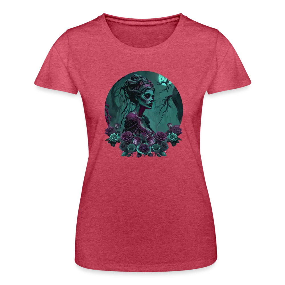 T-shirt Femme Fruit of the Loom "Romantic Zombie"