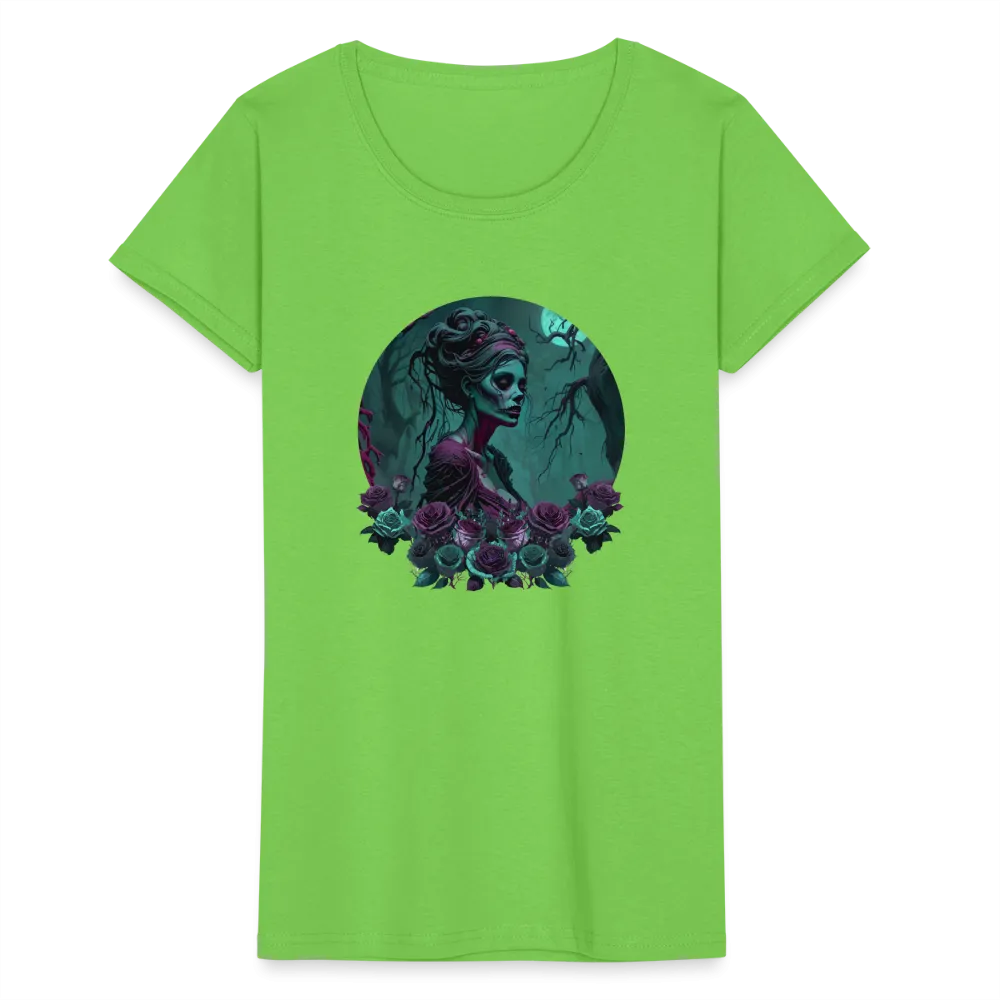 T-shirt Femme Fruit of the Loom "Romantic Zombie"